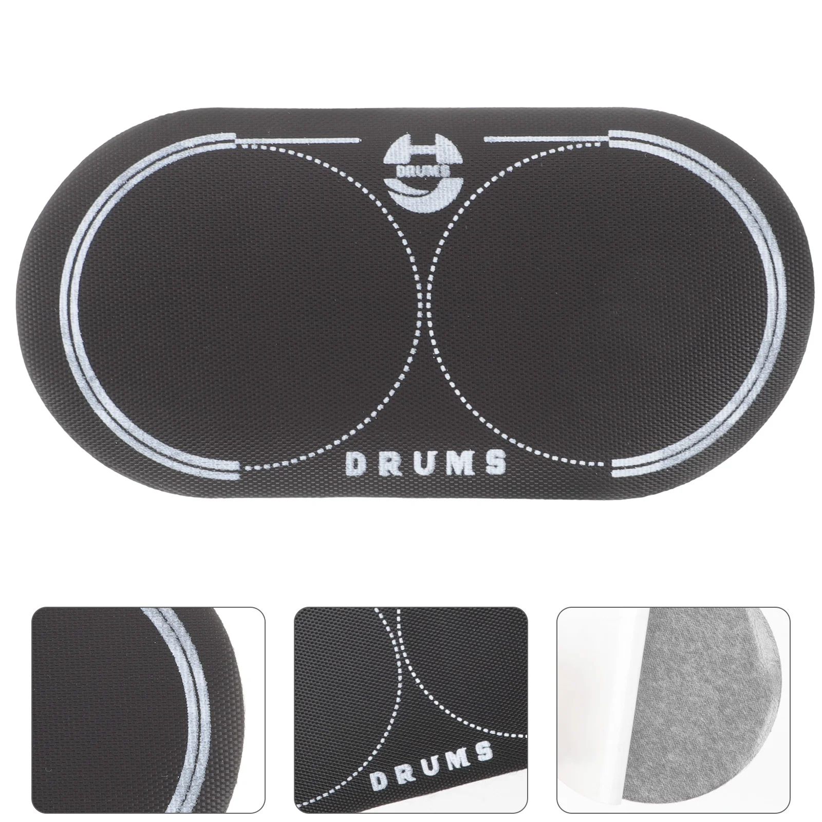 Double Bass Drum Pad Protector Nail Stickers Pedal Patch Percussion Black Replacement
Double Bass Drum Pad Protector Nail Stickers Pedal Patch Percussion Black Replacement