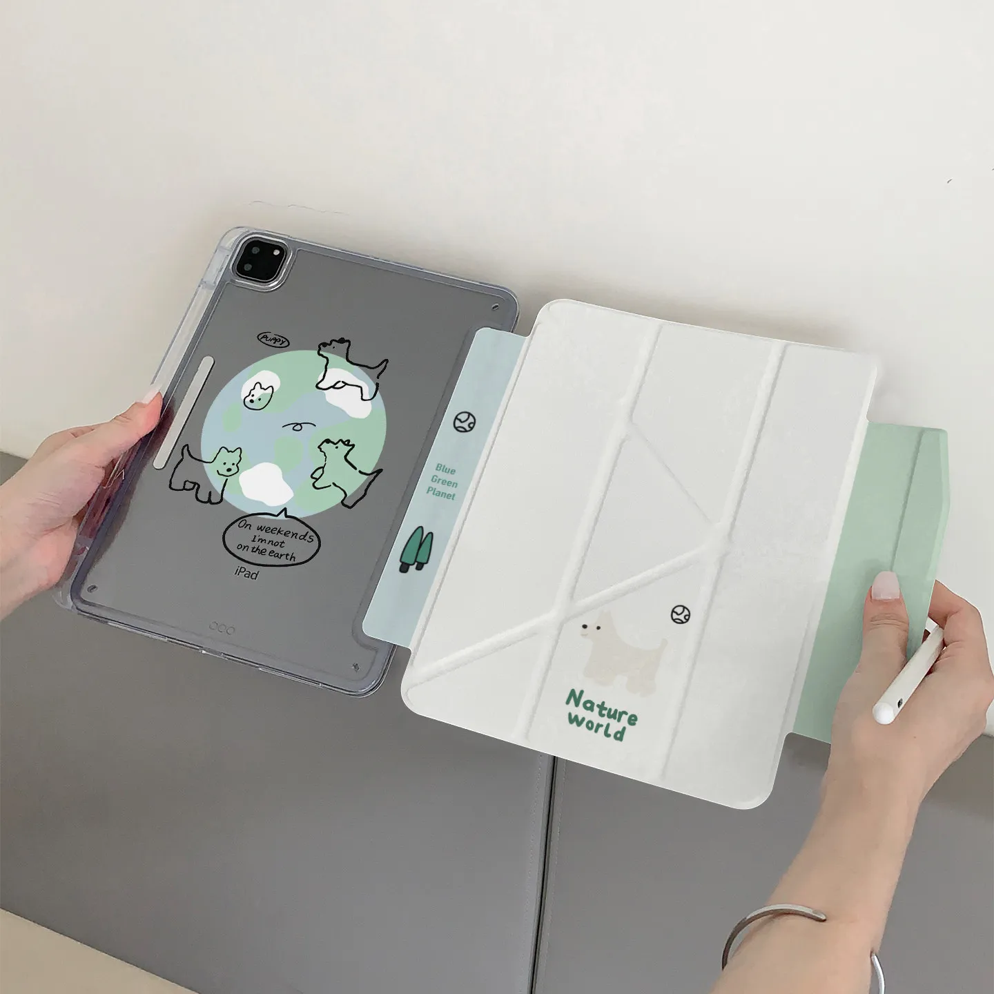 Ins Cute Earth Puppy Y2K Green Cover For iPad Pro 13 11th M5 M4 12.9 A16 10 8 7 9th 10th For iPad Air 11 M2 M3 Mini Tablet Case
Ins Cute Earth Puppy Y2K Green Cover For iPad Pro 13 11th M5 M4 12.9 A16 10 8 7 9th 10th For iPad Air 11 M2 M3 Mini Tablet Case