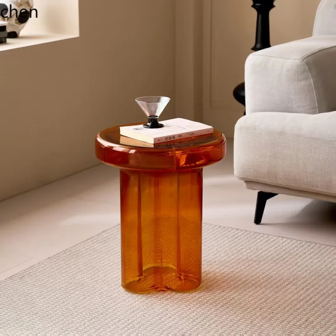 PYH Glass Coffee Light Luxury Modern Living Room Home Nordic Creative Corner Petal Tea Side
PYH Glass Coffee Light Luxury Modern Living Room Home Nordic Creative Corner Petal Tea Side