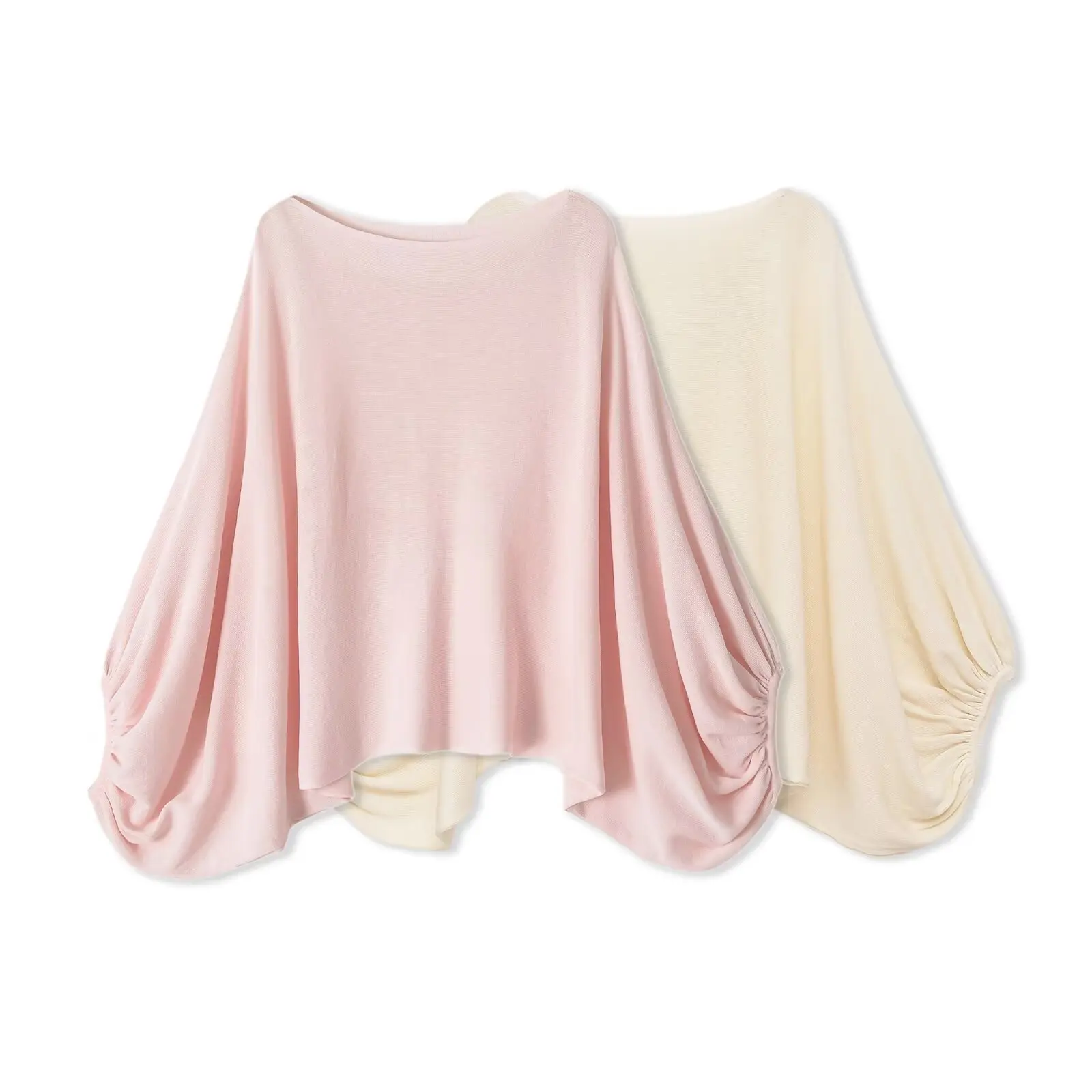 European and American style 2026 new summer style French lazy style loose and slim one-shoulder bat long-sleeved top
European and American style 2026 new summer style French lazy style loose and slim one-shoulder bat long-sleeved top
