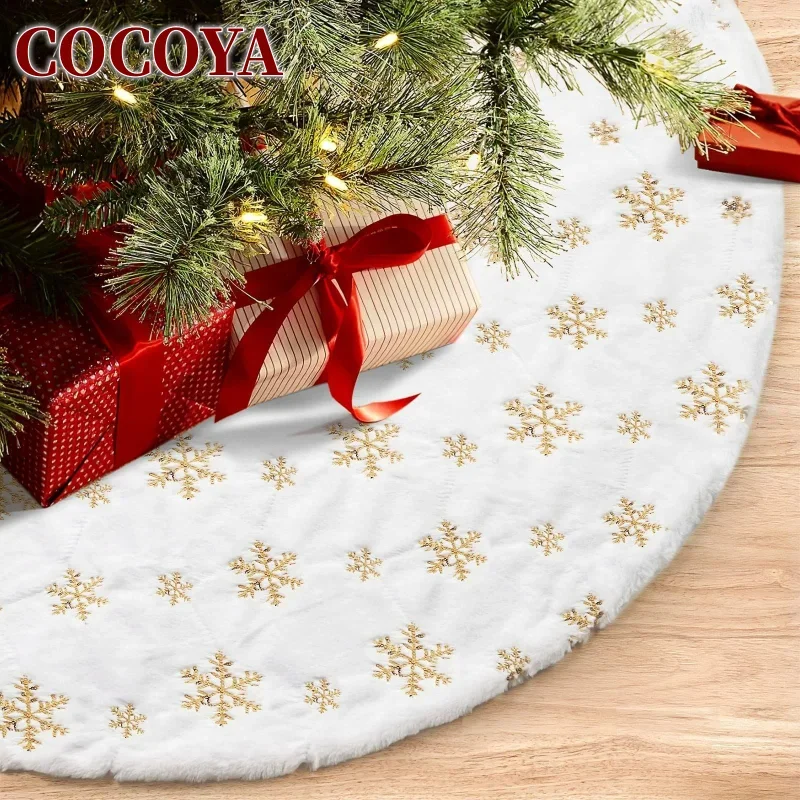 Faux Fur Christmas Tree Skirt New Year Ornament 152 Cm Christmas Tree Skirts Base Cover Winter Plush Circular Carpet Home Decor
Faux Fur Christmas Tree Skirt New Year Ornament 152 Cm Christmas Tree Skirts Base Cover Winter Plush Circular Carpet Home Decor