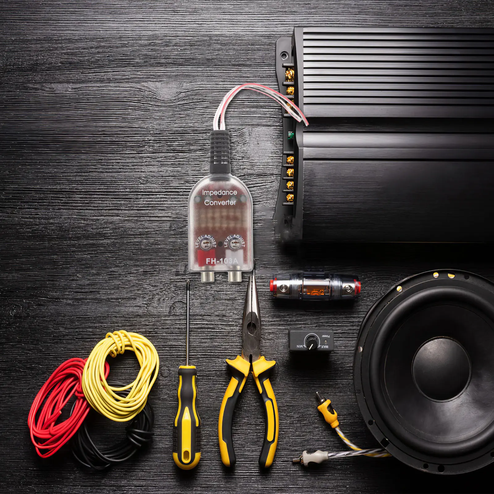 Аудиоконвертер High to Low для автомобильной стереосистемы с регулировкой басов, линейный выходной конвертер для сабвуфера, автомобильное аудиооборудование
Аудиоконвертер High to Low для автомобильной стереосистемы с регулировкой басов, линейный выходной конвертер для сабвуфера, автомобильное аудиооборудование