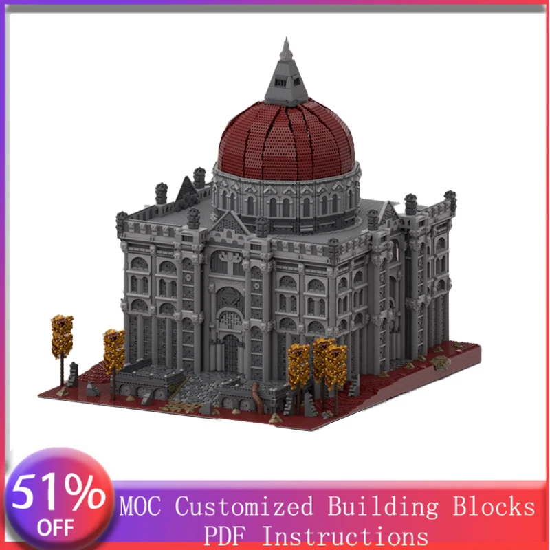 18222 PCS Modular Building Ring Sanctum MOC Customize Modular Building Block Educational Technology DIY Boys Festival Toy Gift
18222 PCS Modular Building Ring Sanctum MOC Customize Modular Building Block Educational Technology DIY Boys Festival Toy Gift
