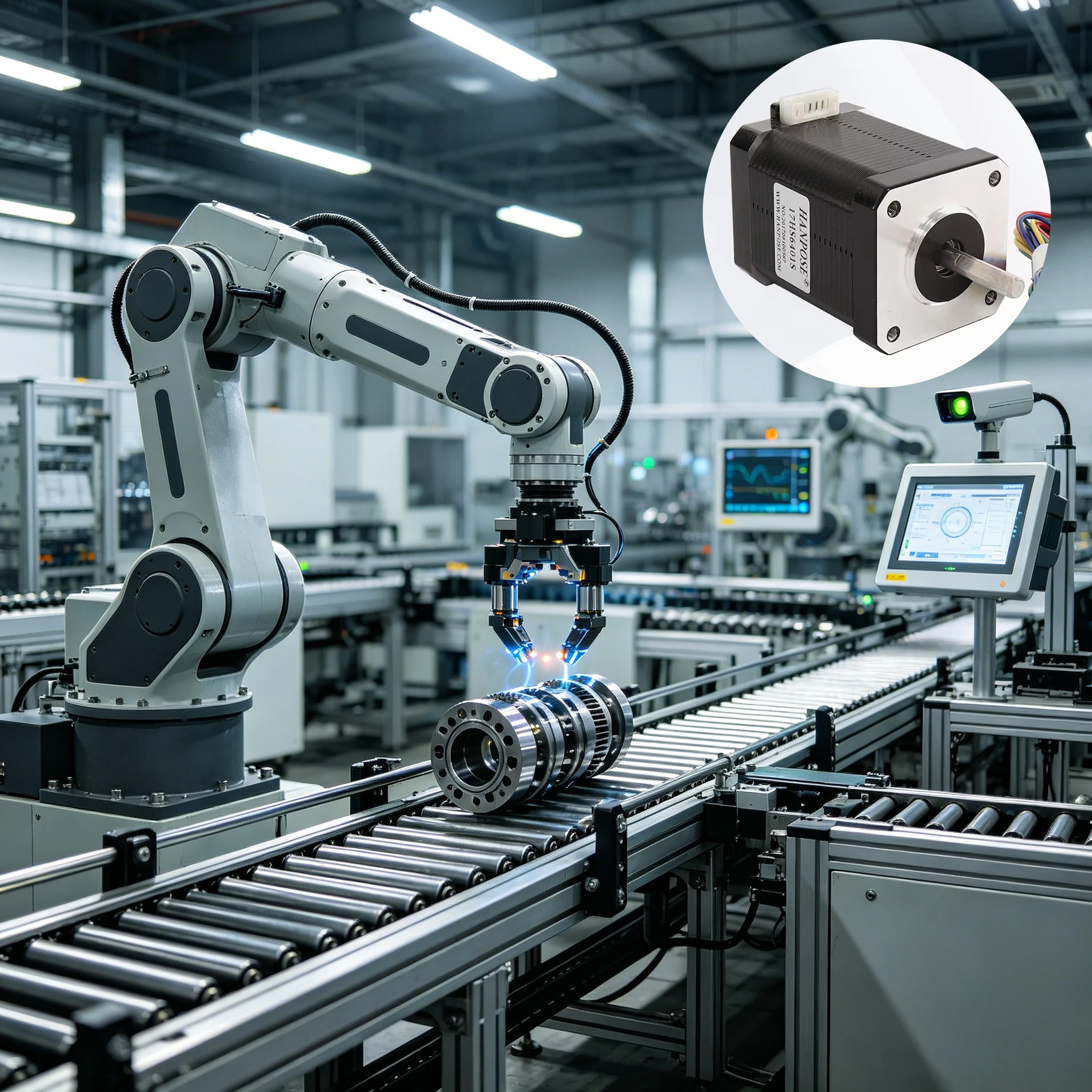 17HS6401S Nema 17 Stepper Motor 60mm 70N.cm 4-lead Nema17 Step Motor 12V 1.7A for DIY CNC Robot
17HS6401S Nema 17 Stepper Motor 60mm 70N.cm 4-lead Nema17 Step Motor 12V 1.7A for DIY CNC Robot