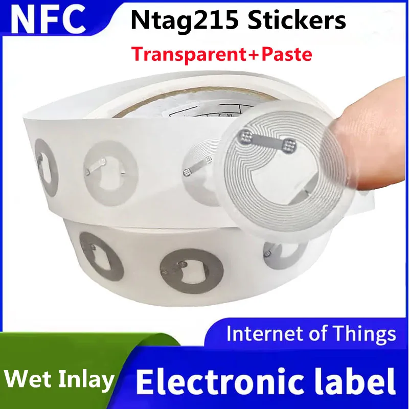 Самоклеящаяся NFC-наклейка Ntag215, 13,56 МГц, ISO14443A, электронная метка, универсальная RFID-метка Ntag 215, клейкая этикетка для телефона
Самоклеящаяся NFC-наклейка Ntag215, 13,56 МГц, ISO14443A, электронная метка, универсальная RFID-метка Ntag 215, клейкая этикетка для телефона