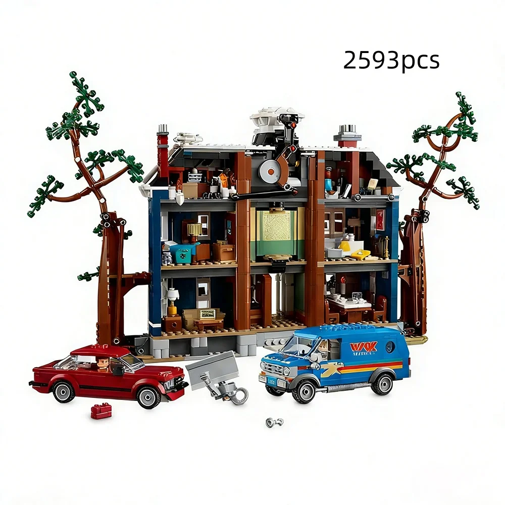 New 2593PCS Stranger Event TV Series Model Bricks Creel House Sets Building Blocks Birthday Party Gift TOYS
New 2593PCS Stranger Event TV Series Model Bricks Creel House Sets Building Blocks Birthday Party Gift TOYS