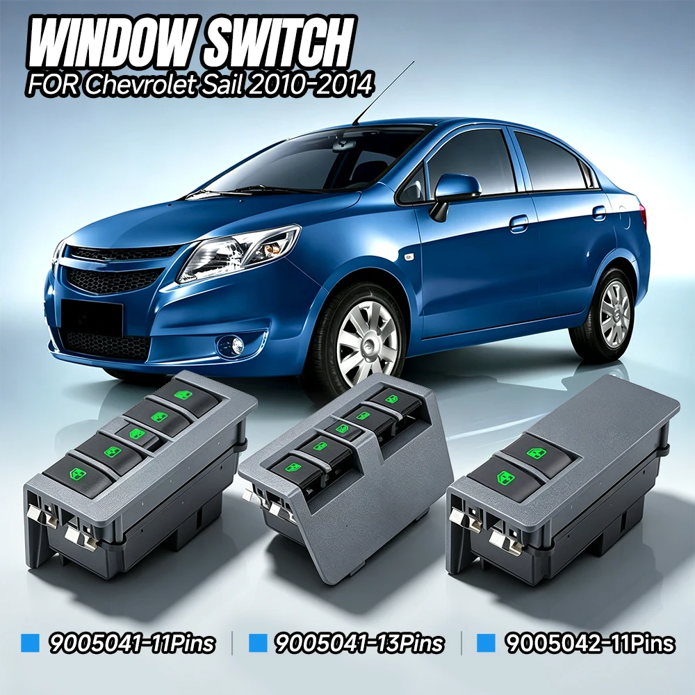 SORGHUM Car Accessories Electric Power Window Control Lifter Switch Button 9005042 For Chevrolet Sail 2010 2011 2012 2013 2014
SORGHUM Car Accessories Electric Power Window Control Lifter Switch Button 9005042 For Chevrolet Sail 2010 2011 2012 2013 2014