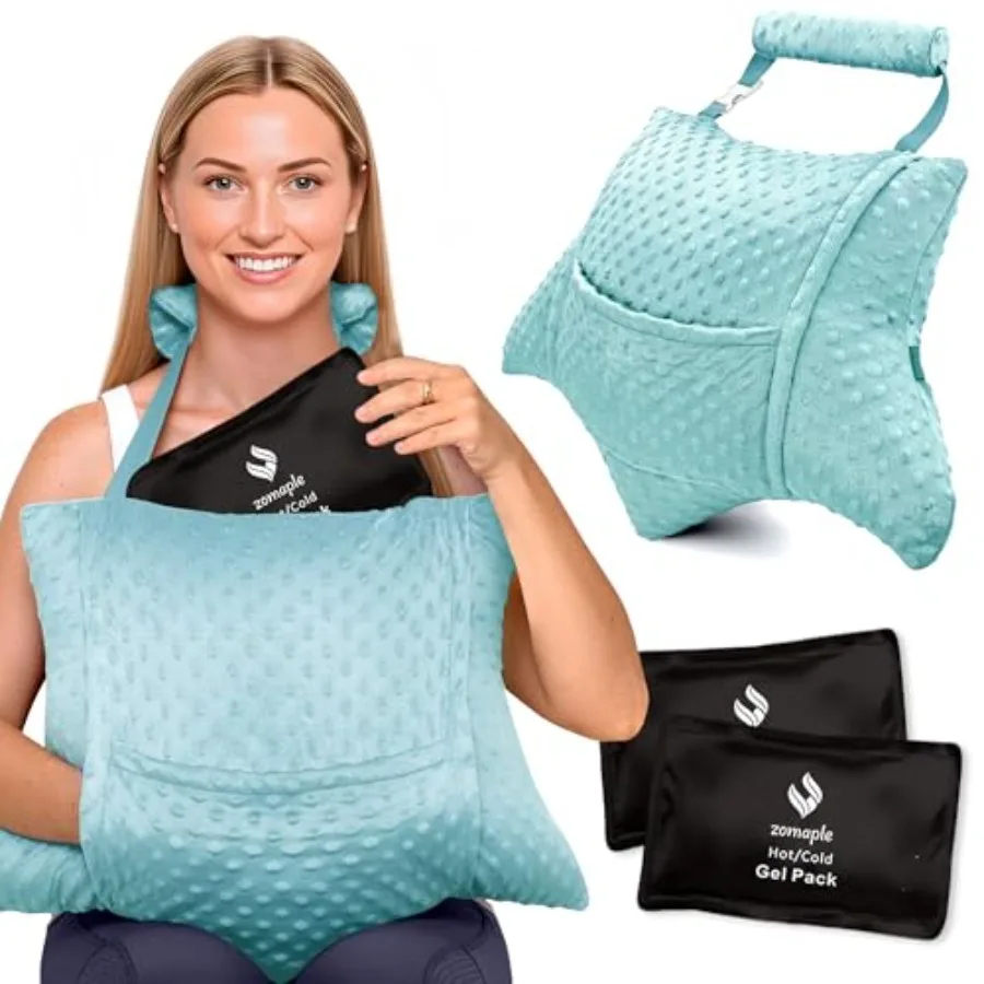 Recovery Hysterectomy Pillow with Strap and 2 Gel Pack Post Abdominal Surgery Must Haves Ideal for C-Section, Laparoscopic and
Recovery Hysterectomy Pillow with Strap and 2 Gel Pack Post Abdominal Surgery Must Haves Ideal for C-Section, Laparoscopic and