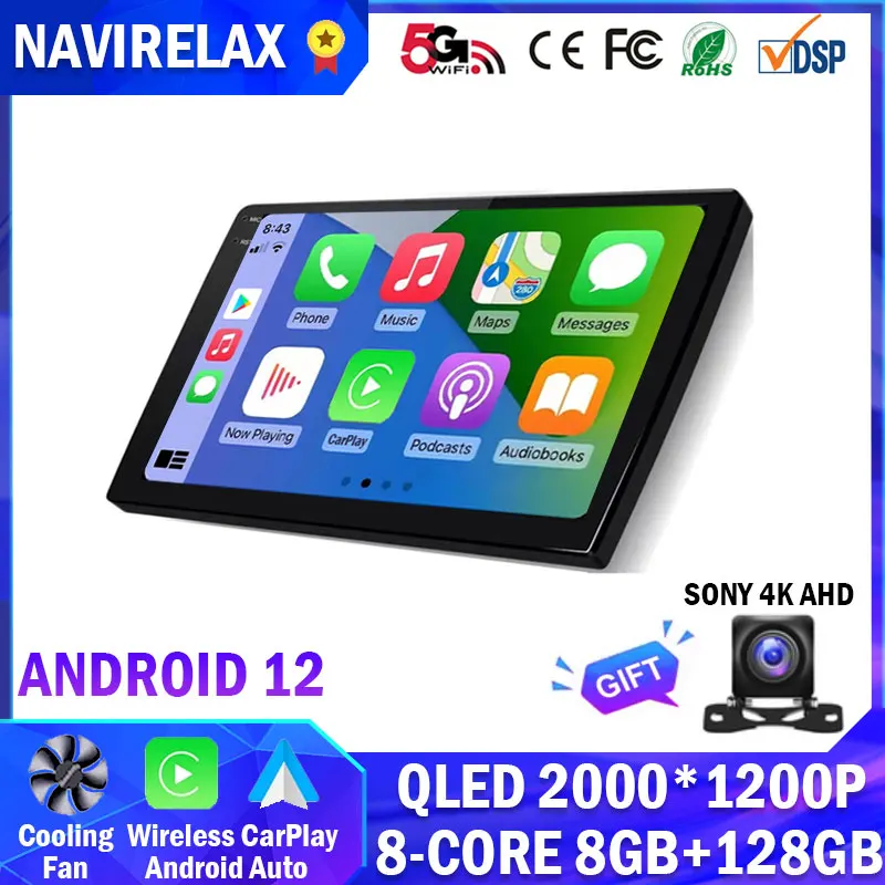 9'' 10'' Video Player Android 12 Unit GPS Universal Car Radio Multimedia For Volkswagen Nissan Hyundai Kia Toyota Honda 2 DIN
9'' 10'' Video Player Android 12 Unit GPS Universal Car Radio Multimedia For Volkswagen Nissan Hyundai Kia Toyota Honda 2 DIN