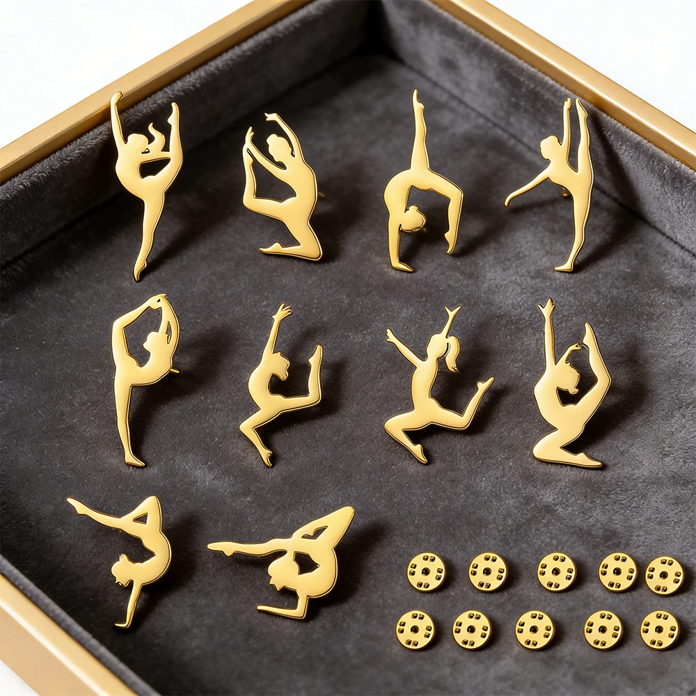 Rhythmic Gymnastics Brooch Women Trend 2026 Gymnast Stainless Steel Jewelry BFF Dancer Girl Sport Accessories Mother Day Gift
Rhythmic Gymnastics Brooch Women Trend 2026 Gymnast Stainless Steel Jewelry BFF Dancer Girl Sport Accessories Mother Day Gift