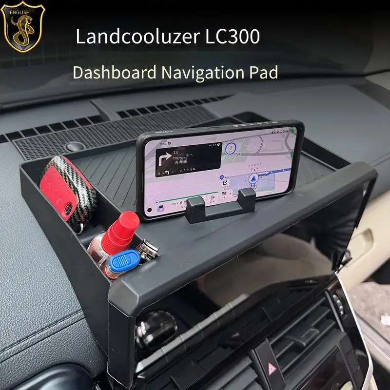 Special Land Cruiser LC300 instrument panel navigation pad central control mobile phone car bracket modification parts 
Special Land Cruiser LC300 instrument panel navigation pad central control mobile phone car bracket modification parts