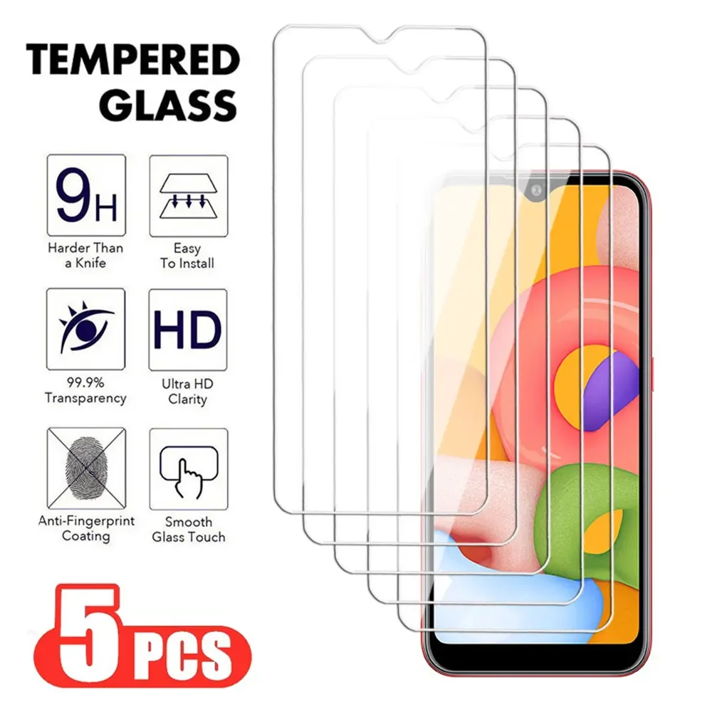 5Pcs For Samsung Galaxy A01 A02 A04 A05 4G A11 A12 A13 A14 A15 5G Screen Protector For Samsung A02S A04E A04S A05S A04 Core Flim
5Pcs For Samsung Galaxy A01 A02 A04 A05 4G A11 A12 A13 A14 A15 5G Screen Protector For Samsung A02S A04E A04S A05S A04 Core Flim