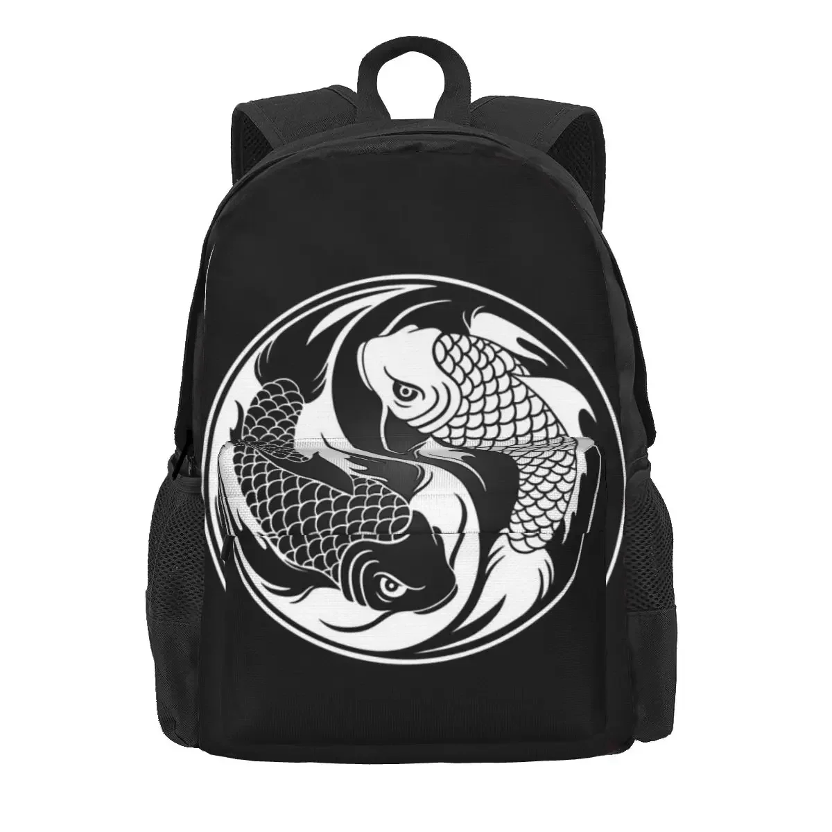 Black And White Yin Yang Koi Fish Backpacks Boys Girls Bookbag Children School Bags Kids Rucksack Travel Rucksack Shoulder Bag
Black And White Yin Yang Koi Fish Backpacks Boys Girls Bookbag Children School Bags Kids Rucksack Travel Rucksack Shoulder Bag