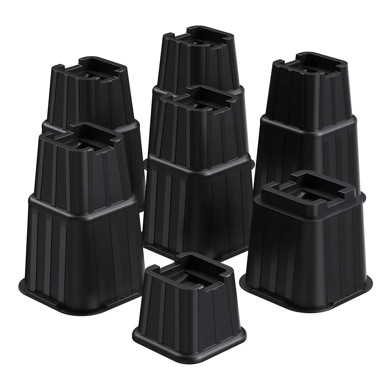 Stackable Heavy Duty Furniture Risers 3/5/8 Inch Height, 12 Pack For Bed, Table, Couch, Desk, Chair – Supports Up To 8000 Lbs
Stackable Heavy Duty Furniture Risers 3/5/8 Inch Height, 12 Pack For Bed, Table, Couch, Desk, Chair – Supports Up To 8000 Lbs