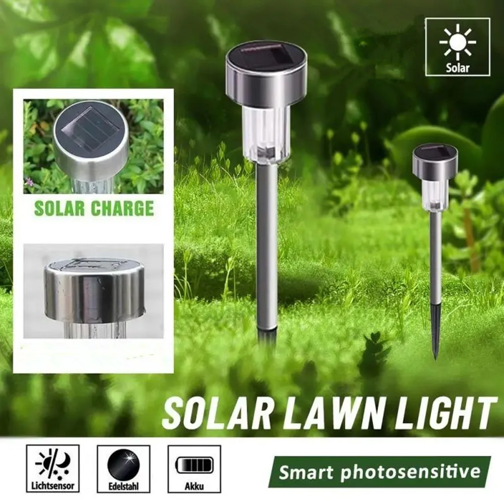 10Pcs Stainless Steel Solar Garden Light Fairy Light Lanter Landscape Lighting Outdoor Powered Lamp Yard Lawn Wedding Decoration
10Pcs Stainless Steel Solar Garden Light Fairy Light Lanter Landscape Lighting Outdoor Powered Lamp Yard Lawn Wedding Decoration