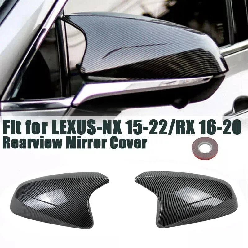 For Lexus NX RX NX200 RX300 450h 2016-2022 Car Sticker Rearview Side Mirror Cover Wing Cap Exterior Door Rear View Case Trim
For Lexus NX RX NX200 RX300 450h 2016-2022 Car Sticker Rearview Side Mirror Cover Wing Cap Exterior Door Rear View Case Trim
