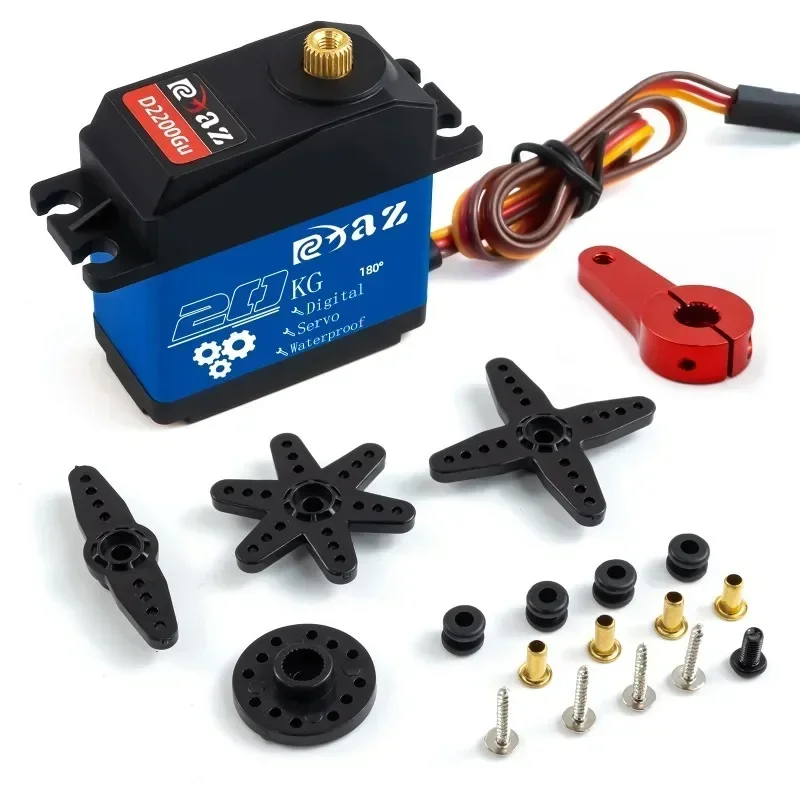 Waterproof Servo 20Kg 25Kg 30Kg 35Kg High Speed servo Metal Gear Digital Servo RC For 1/8 1/10 SCX10 Truck Robot Upgrade Parts
Waterproof Servo 20Kg 25Kg 30Kg 35Kg High Speed servo Metal Gear Digital Servo RC For 1/8 1/10 SCX10 Truck Robot Upgrade Parts