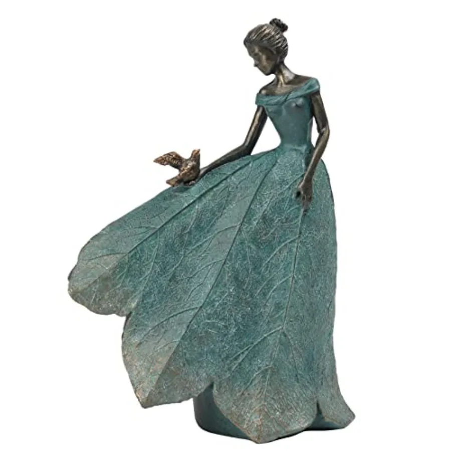 Fairy Statue Collection Home Decoration - Leaf Angel Girls Resin Home Garden Decor for Outside or Inside Rustic Fairy Garden Ou
Fairy Statue Collection Home Decoration - Leaf Angel Girls Resin Home Garden Decor for Outside or Inside Rustic Fairy Garden Ou
