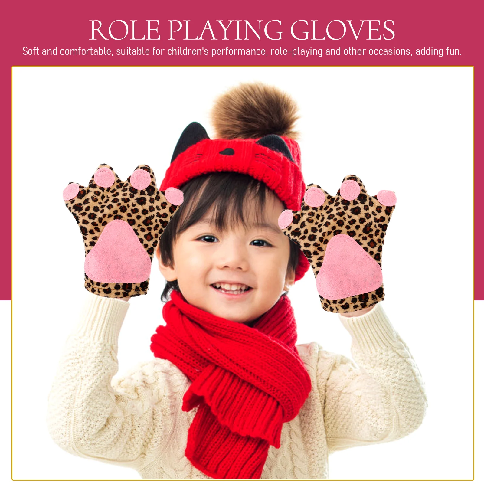 1Pair Supple Paws Gloves for Cosplay and Performance Soft Material Adorable Cartoon Animal Palm Shape Animal Paw Gloves
1Pair Supple Paws Gloves for Cosplay and Performance Soft Material Adorable Cartoon Animal Palm Shape Animal Paw Gloves