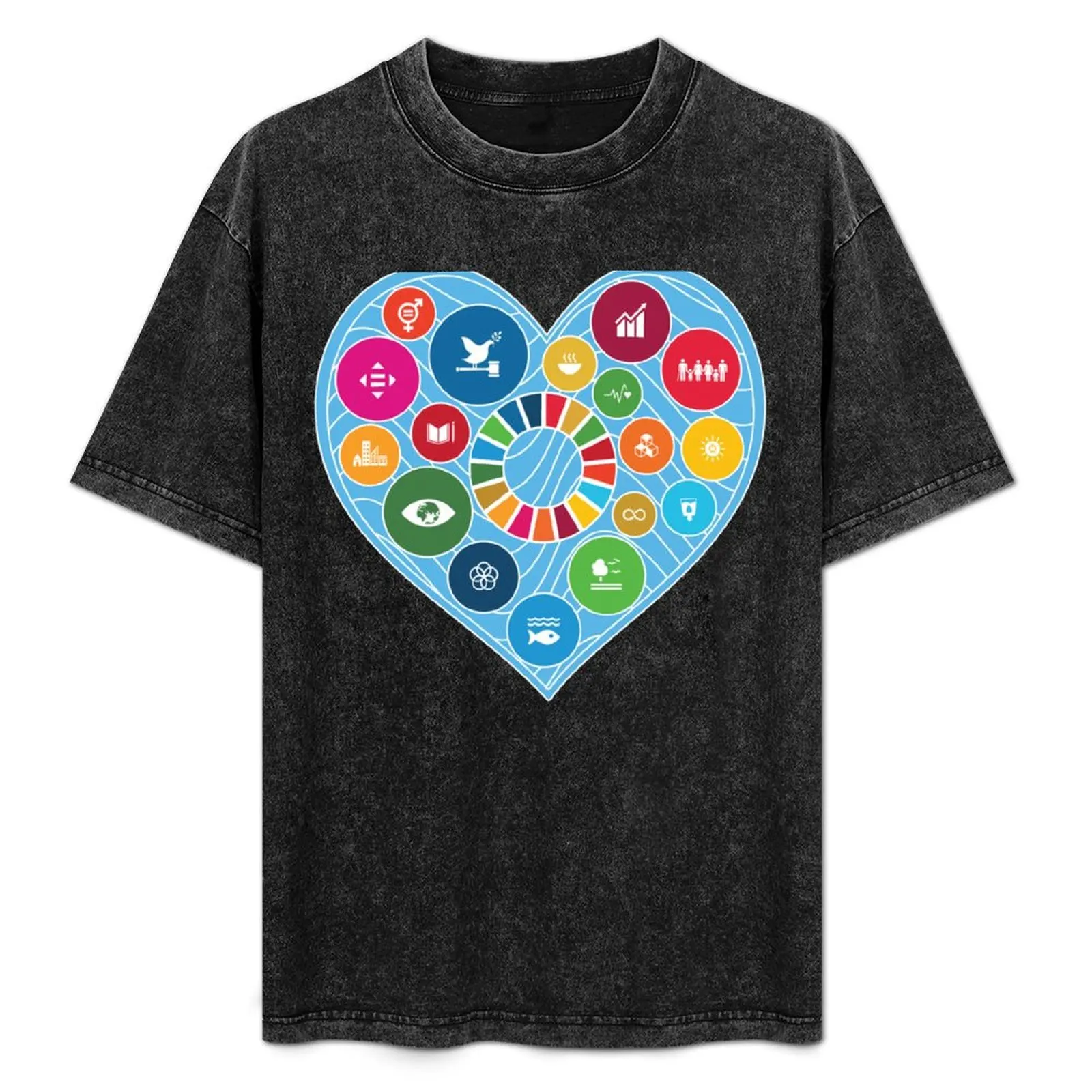 Love Sustainable Development Goals SDGs 2030 T-Shirt Comfortable Basic Crew Neck Tee
Love Sustainable Development Goals SDGs 2030 T-Shirt Comfortable Basic Crew Neck Tee
