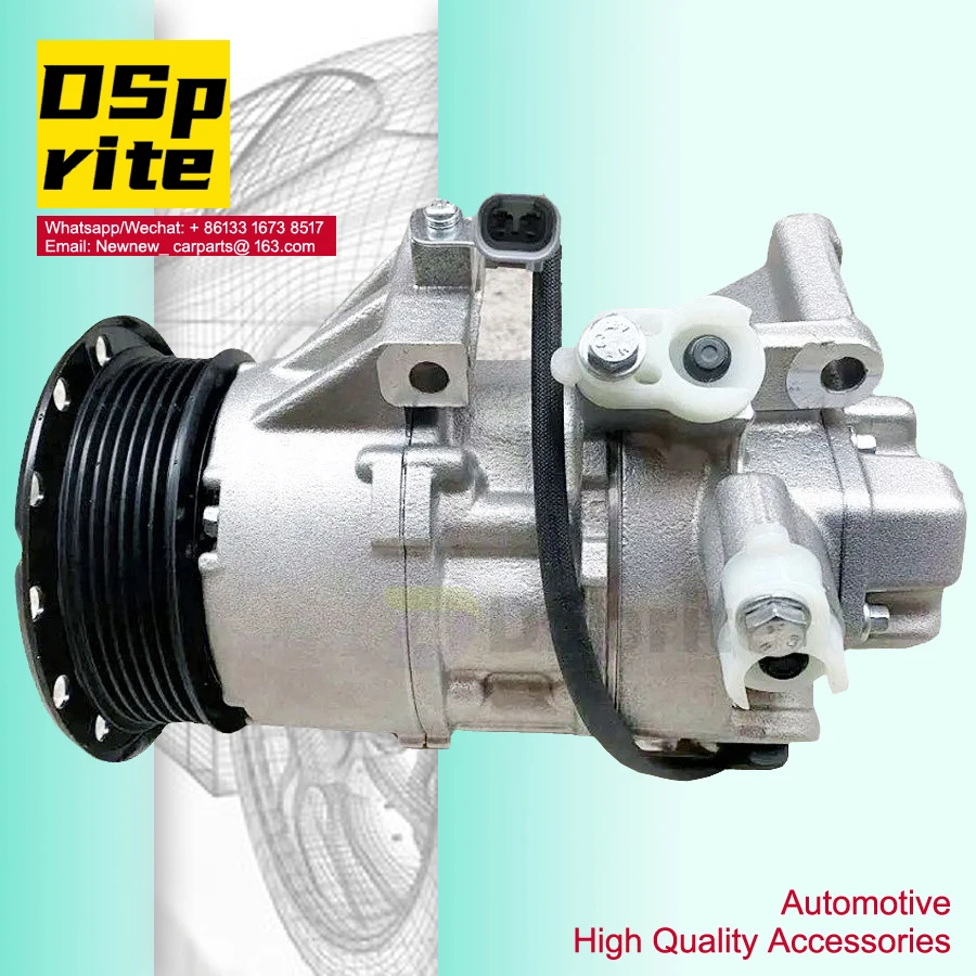 5SER09C Car AC Compressor 447260-1504 447260-1505 88310-0D200 88310-0D201 88310-0D202 88310-0D230 6PK FOR Toyota Yaris 2005-2012
5SER09C Car AC Compressor 447260-1504 447260-1505 88310-0D200 88310-0D201 88310-0D202 88310-0D230 6PK FOR Toyota Yaris 2005-2012