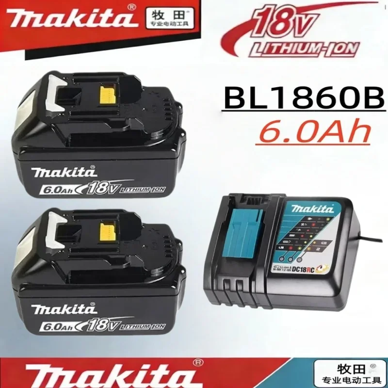18V Over-discharge Protected Makita Battery, 6.0Ah Original New Rechargeable Power Tool Battery for LXT BL1840 BL1850 BL1860B
18V Over-discharge Protected Makita Battery, 6.0Ah Original New Rechargeable Power Tool Battery for LXT BL1840 BL1850 BL1860B