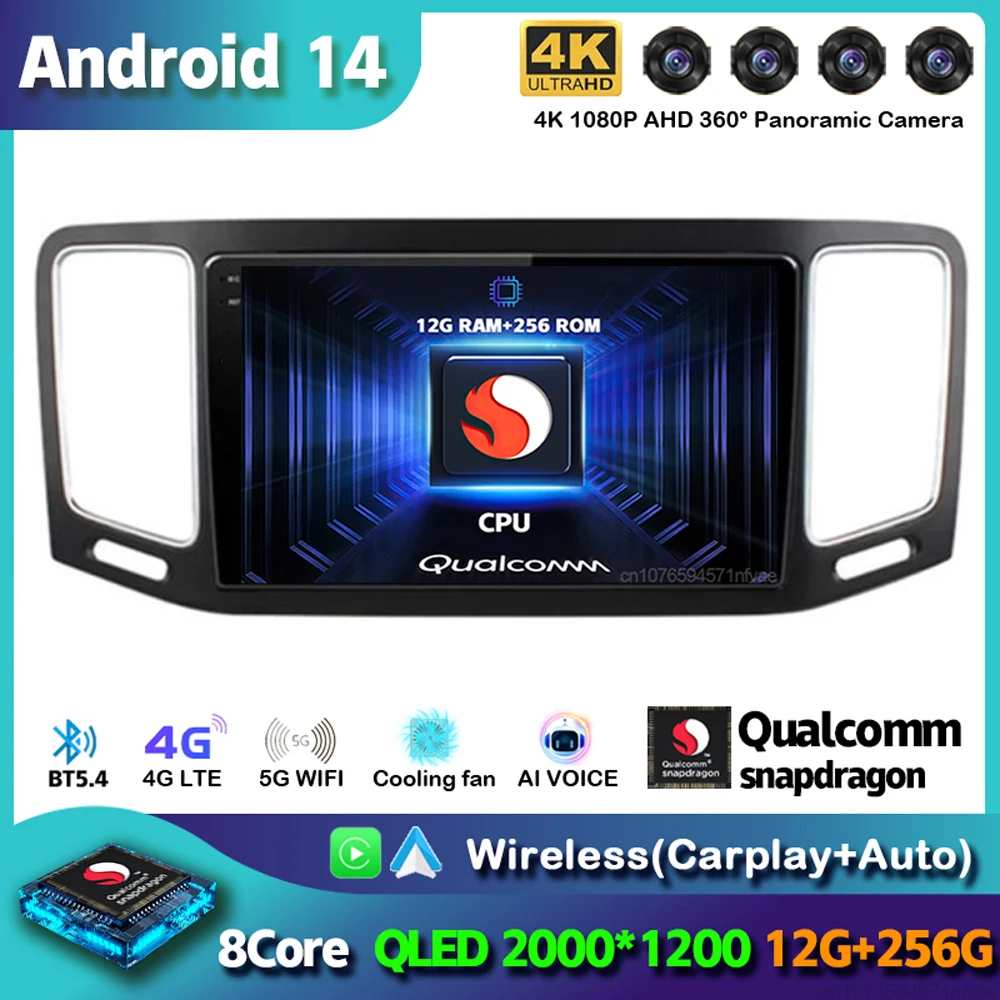 Android 14 Carplay Car Radio For Volkswagen VW Sharan 2012-2018 Multimedia Video Navigation Player GPS 4G+WIFI Stereo Head Unit
Android 14 Carplay Car Radio For Volkswagen VW Sharan 2012-2018 Multimedia Video Navigation Player GPS 4G+WIFI Stereo Head Unit