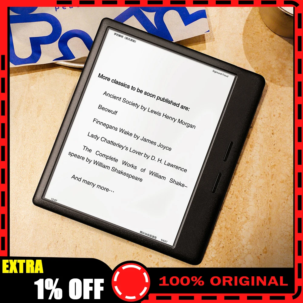 iReader Ocean5 Pro 7-inch Smart E-Ink Screen Reader with Eye Protection for Studying and Reading
iReader Ocean5 Pro 7-inch Smart E-Ink Screen Reader with Eye Protection for Studying and Reading