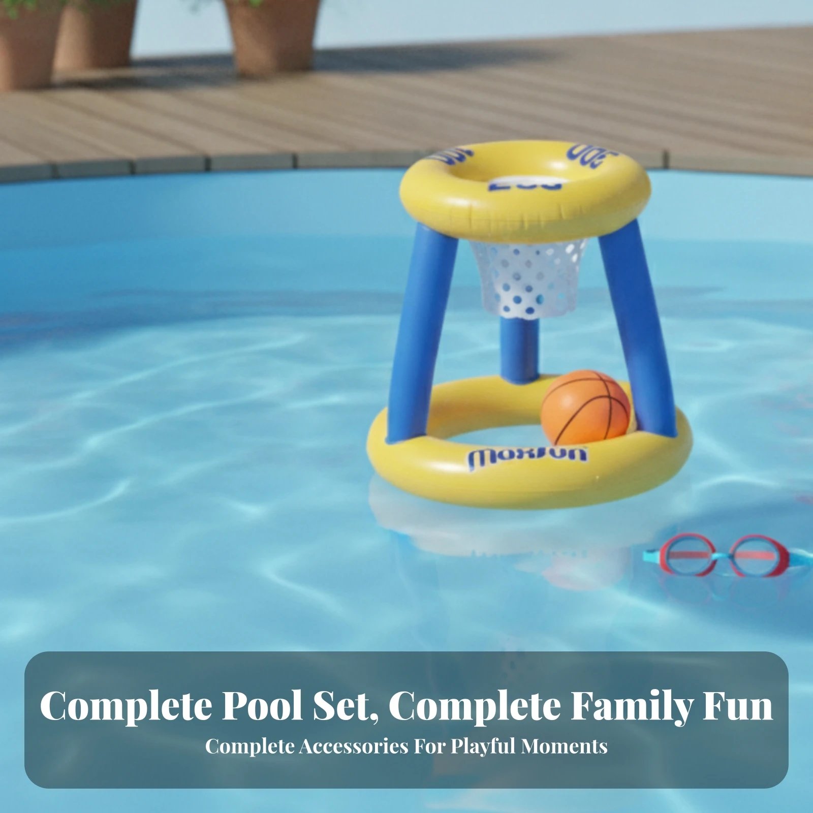 Pool Basketball Hoop Parent-Child Interaction Inflatable Pool Hoop
Pool Basketball Hoop Parent-Child Interaction Inflatable Pool Hoop