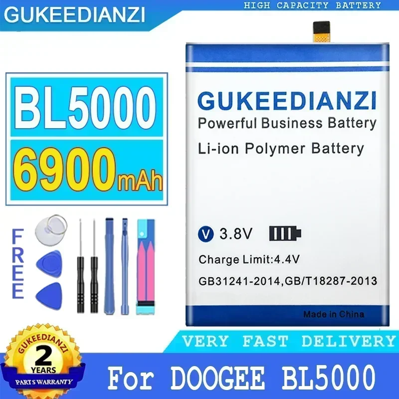 Аккумулятор большой емкости мобильный телефон BL 5000 6900mAh Для DOOGEE BL5000 перезаряжаемый переносной аккумулятор
Аккумулятор большой емкости мобильный телефон BL 5000 6900mAh Для DOOGEE BL5000 перезаряжаемый переносной аккумулятор