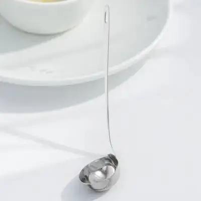 Stainless Steel Ladle Double Spout Long Handle Soup Ladle Metal Soup Scoop Kitchen Utensil for Home Restaurant Cooking
Stainless Steel Ladle Double Spout Long Handle Soup Ladle Metal Soup Scoop Kitchen Utensil for Home Restaurant Cooking