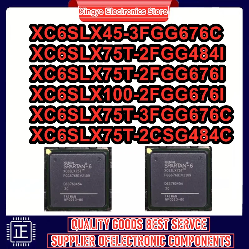 Микросхемы XC6SLX75T-2FGG484I, XC6SLX75T-2CSG484C, XC6SLX45-3FGG676C, XC6SLX75T-2FGG676I, XC6SLX100-2FGG676I, XC6SLX75T-3FGG676C
Микросхемы XC6SLX75T-2FGG484I, XC6SLX75T-2CSG484C, XC6SLX45-3FGG676C, XC6SLX75T-2FGG676I, XC6SLX100-2FGG676I, XC6SLX75T-3FGG676C