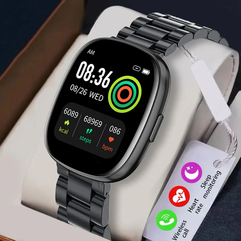 2025 New Couple Watch 1.83-inch HD Screen 300mAh Battery Heart Rate Sleep Monitoring Multi sport Mode Men's Smart Call Watch
2025 New Couple Watch 1.83-inch HD Screen 300mAh Battery Heart Rate Sleep Monitoring Multi sport Mode Men's Smart Call Watch