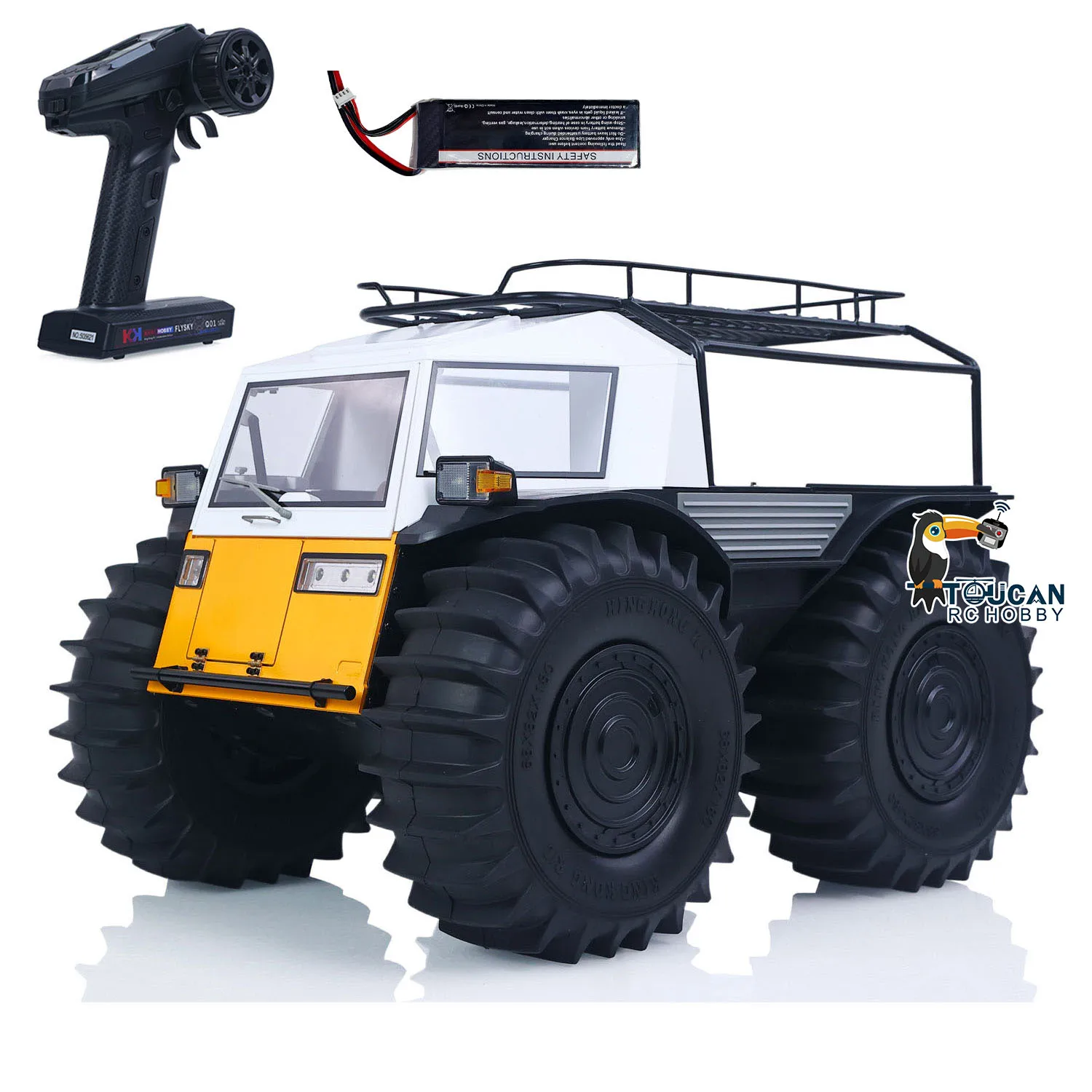 1/10 RC Off-road Vehicle All-terrain Crawler Cars D-E077 Amphibious Remote Control Climbing Car Light System Steering Motor Toys
1/10 RC Off-road Vehicle All-terrain Crawler Cars D-E077 Amphibious Remote Control Climbing Car Light System Steering Motor Toys