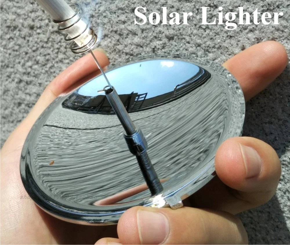 Solar Lighter - Waterproof Windproof Fire Starter for Outdoor Camping Hiking Emergency Survival Gear Portable Ignition Tool
Solar Lighter - Waterproof Windproof Fire Starter for Outdoor Camping Hiking Emergency Survival Gear Portable Ignition Tool
