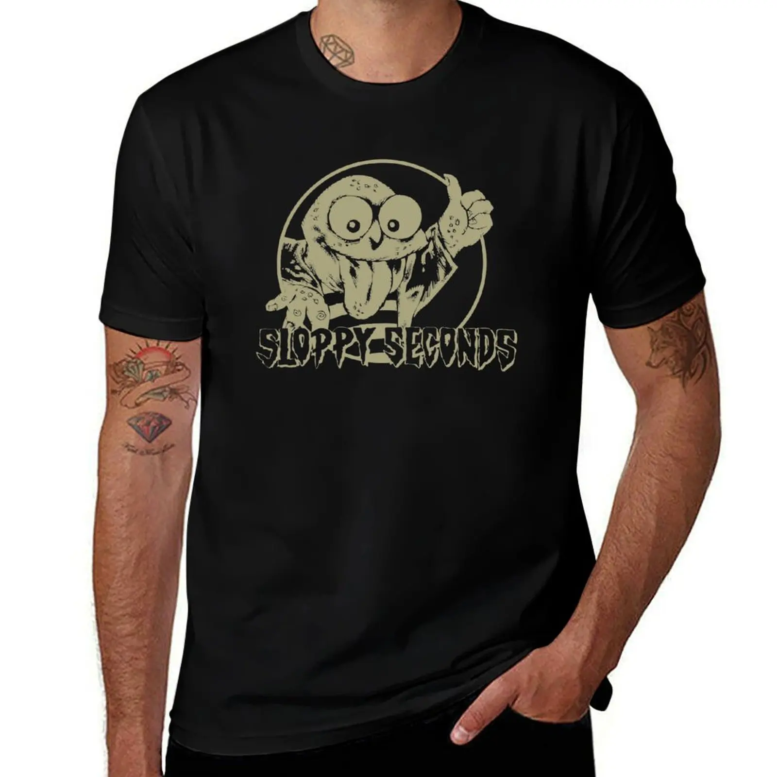 Sloppy Seconds T-Shirt oversizeds graphic shirts plus size clothes mens plain t shirts
Sloppy Seconds T-Shirt oversizeds graphic shirts plus size clothes mens plain t shirts