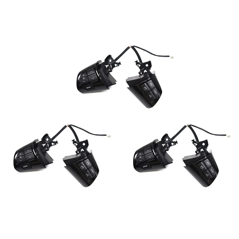 6X Steering Wheel Audio Control Button Cruise Switch 84250-02230 For Toyota Corolla/ Wish / Altis 2010-2013 Bright Black
6X Steering Wheel Audio Control Button Cruise Switch 84250-02230 For Toyota Corolla/ Wish / Altis 2010-2013 Bright Black
