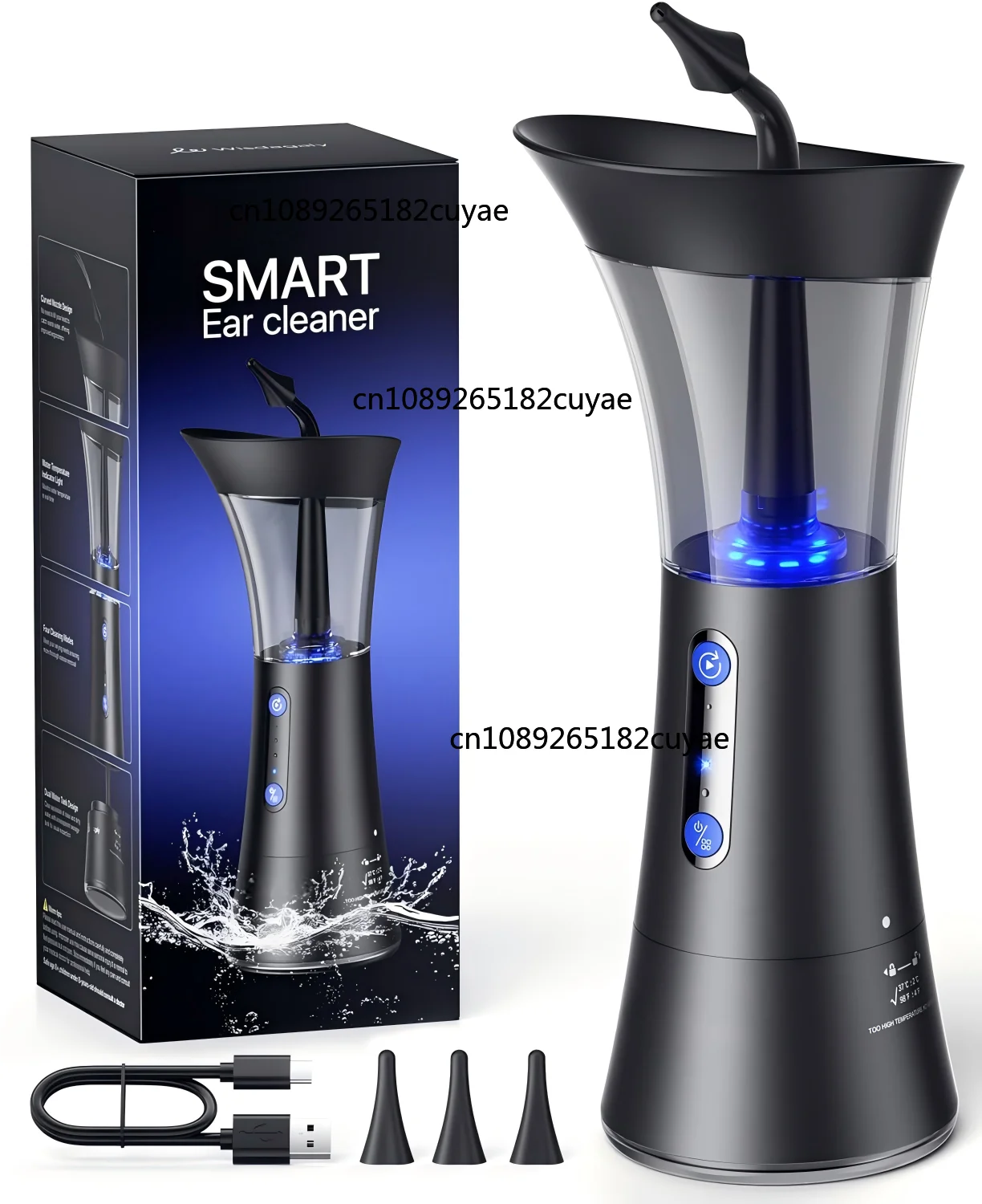 3-in-1 Smart Ear Cleaning System Ear Cleaner Kit Effective Earwax Removal Tool for Personal Care Ear Health
3-in-1 Smart Ear Cleaning System Ear Cleaner Kit Effective Earwax Removal Tool for Personal Care Ear Health