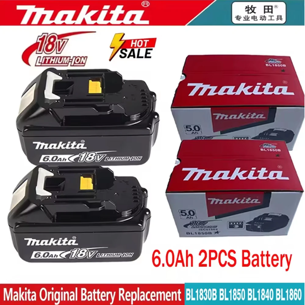 100% Original Makita BL1830B BL1840 BL1840B BL1850 BL1850B Power Tools Battery 18V 6.0Ah-5.0Ah-3.0Ah Rechargeable Battery For
100% Original Makita BL1830B BL1840 BL1840B BL1850 BL1850B Power Tools Battery 18V 6.0Ah-5.0Ah-3.0Ah Rechargeable Battery For