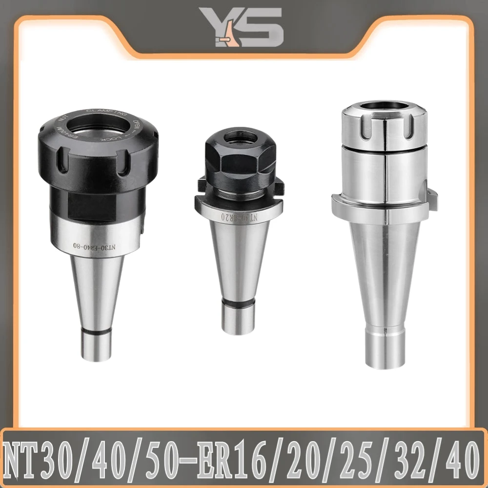 ISO30 ISO40 ISO50 NT ER Tool Hold NT30 NT40 NT50 ER11 ER16 ER20 ER25 ER32 ER40 Tool Holder For Cnc Milling Machine Tool Spindle
ISO30 ISO40 ISO50 NT ER Tool Hold NT30 NT40 NT50 ER11 ER16 ER20 ER25 ER32 ER40 Tool Holder For Cnc Milling Machine Tool Spindle