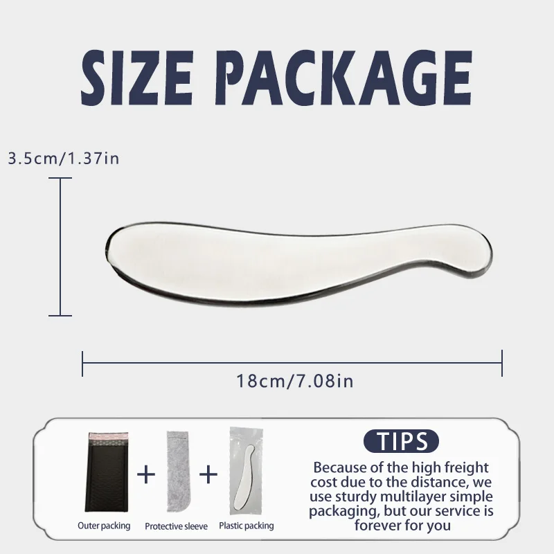 steel Hufu bian guasha board whole body massage tool back neck meridians dedicated steel metal scraping massagerStainless
steel Hufu bian guasha board whole body massage tool back neck meridians dedicated steel metal scraping massagerStainless