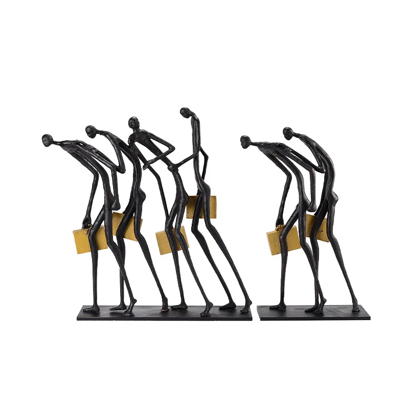 Simple metal figure ornament home living room exhibition hall art abstract cast iron man decorative crafts
Simple metal figure ornament home living room exhibition hall art abstract cast iron man decorative crafts
