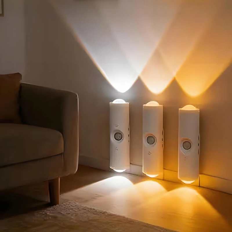 LED Motion Sensor Night Light 3colors Modes with Magnetic Wall Lamp for Indoor Hallway Stairs Room
LED Motion Sensor Night Light 3colors Modes with Magnetic Wall Lamp for Indoor Hallway Stairs Room