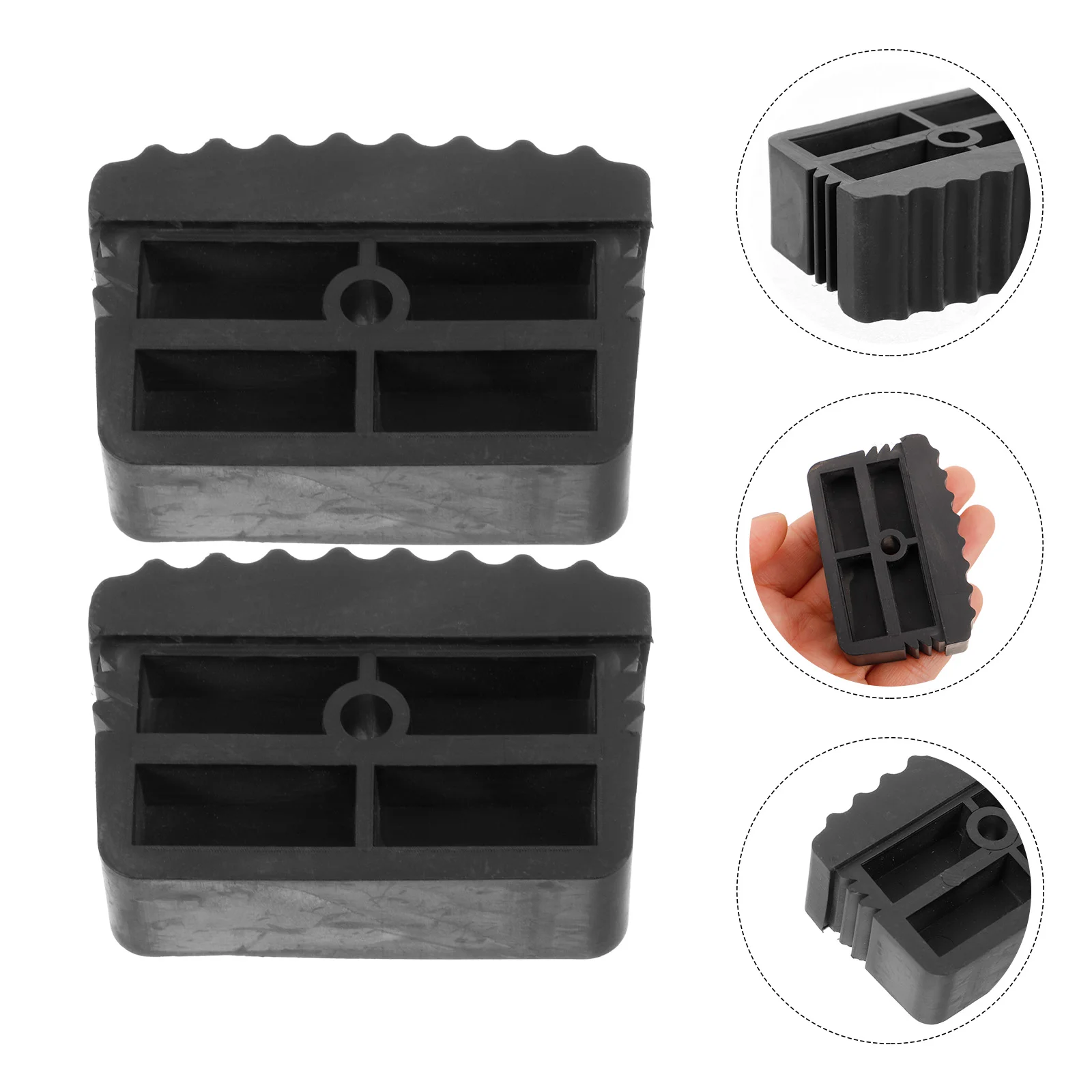 2 Pcs Ladder Foot Plug Non-slip Pads Aluminum Alloy Leg Protector Cover Rubber Foldable Feet
2 Pcs Ladder Foot Plug Non-slip Pads Aluminum Alloy Leg Protector Cover Rubber Foldable Feet