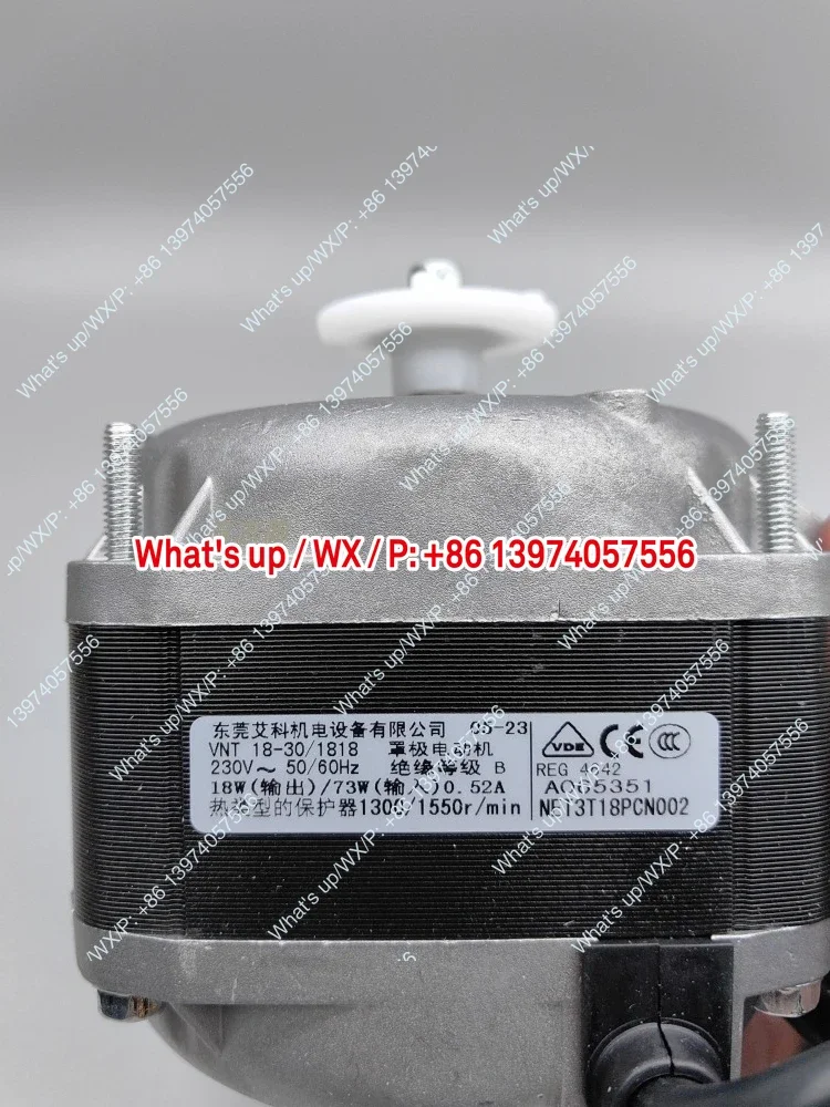 1 шт. мотор VNT18-30 18W/73W для конденсационного испарителя, вентилятор охлаждения морозильной камеры с экранированным полюсным двигателем
1 шт. мотор VNT18-30 18W/73W для конденсационного испарителя, вентилятор охлаждения морозильной камеры с экранированным полюсным двигателем