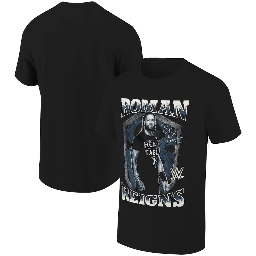 Мужская хлопковая футболка WWE Roman Reigns OTC Yeet 2025 года, футболка унисекс для фанатов борьбы, спортивная дышащая уличная футболка 
Мужская хлопковая футболка WWE Roman Reigns OTC Yeet 2025 года, футболка унисекс для фанатов борьбы, спортивная дышащая уличная футболка
