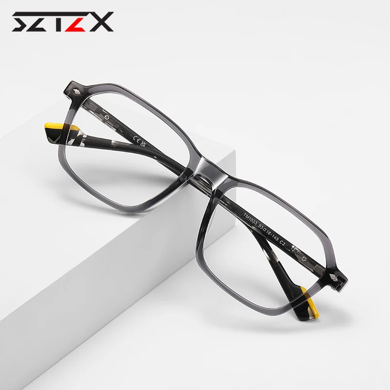 SZTZX New Square Frame Anti Blue Light Reading Glasses for Women Prescription Myopia and Hyperopia Customized Glasses
SZTZX New Square Frame Anti Blue Light Reading Glasses for Women Prescription Myopia and Hyperopia Customized Glasses