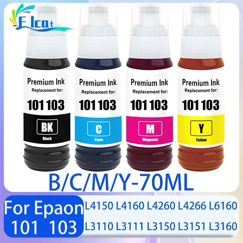 Совместимость с запасными чернилами Epson 101 103, подходящие для принтера EcoTank L3111 3250 6160 6170 6190 14150 3110 1311 3150 3160 3266
Совместимость с запасными чернилами Epson 101 103, подходящие для принтера EcoTank L3111 3250 6160 6170 6190 14150 3110 1311 3150 3160 3266