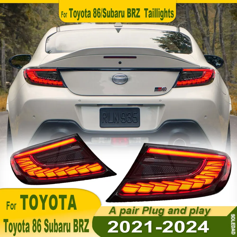 LED Lights For Toyota GR86 Subaru BRZ Led Rear Tail Lights 2021-2023 Brake Reverse Taillight Assembly Accessories Plug and play
LED Lights For Toyota GR86 Subaru BRZ Led Rear Tail Lights 2021-2023 Brake Reverse Taillight Assembly Accessories Plug and play