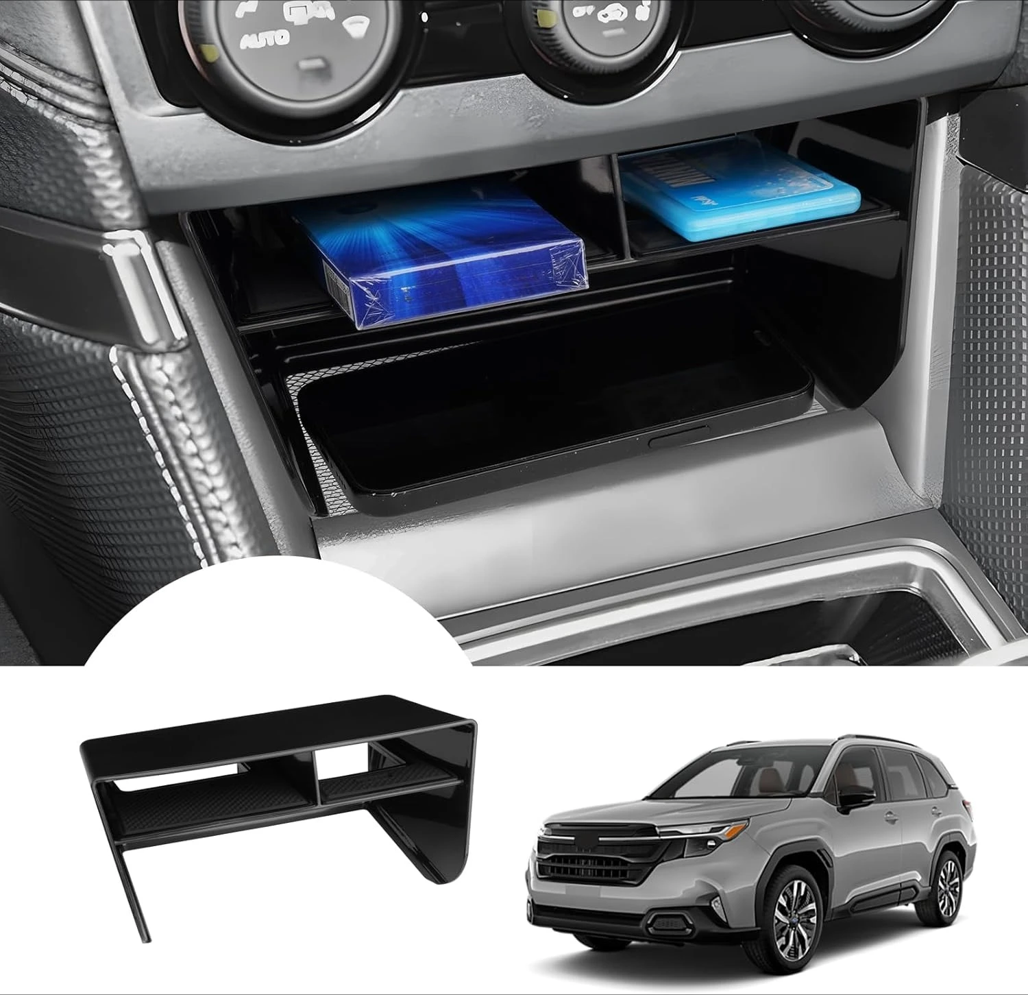 Tucknbox Center Console Organizer for Subaru Forester 2019-2024 Without Wireless Charger Accessories Armrest Storage Insert Box
Tucknbox Center Console Organizer for Subaru Forester 2019-2024 Without Wireless Charger Accessories Armrest Storage Insert Box